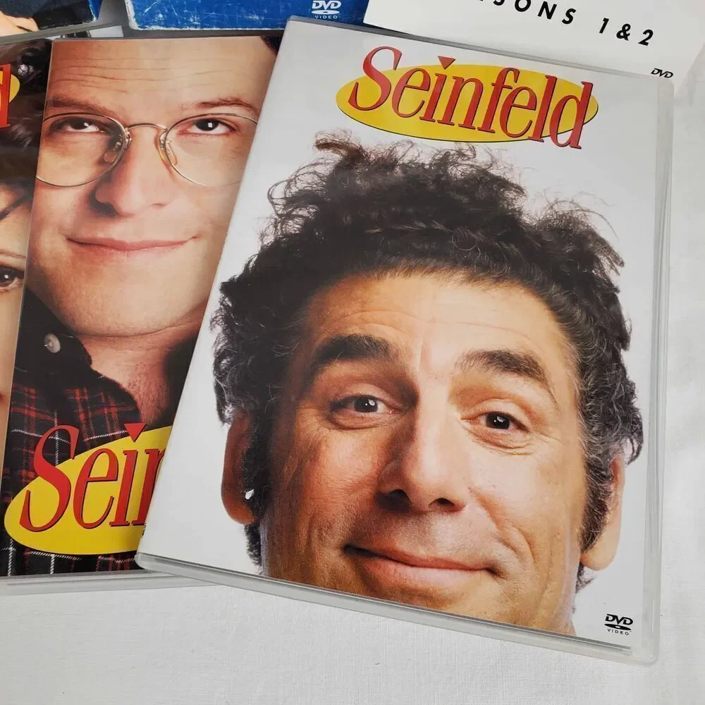 Seinfeld Season 1 & 2 DVD 4-disc Set